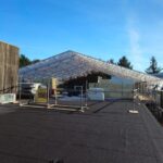 Temporary roof scaffolding in Birmingham by Blaize Scaffolding