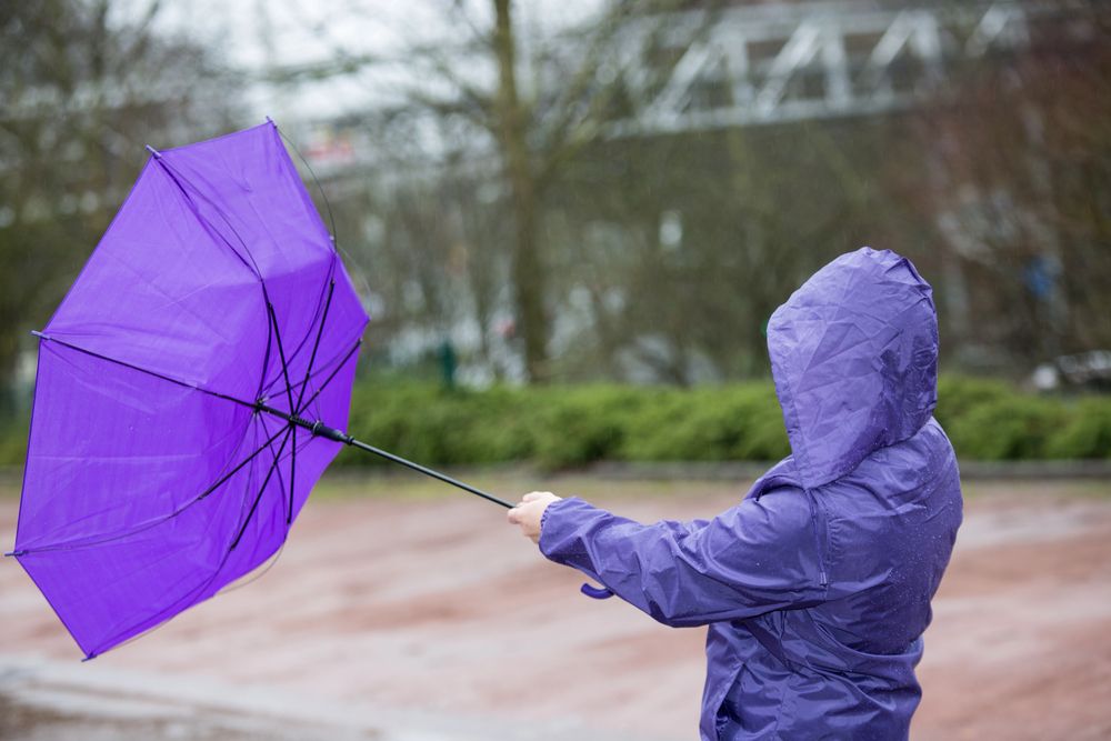 Bad weather in Birmingham